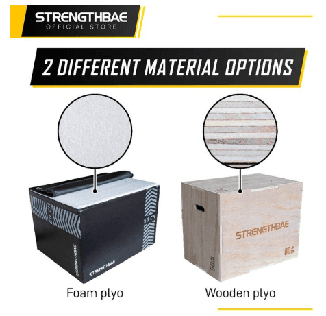 3-in-1 Plyo Box Strengthbae – Jump Box 50, 60 & 75 cm