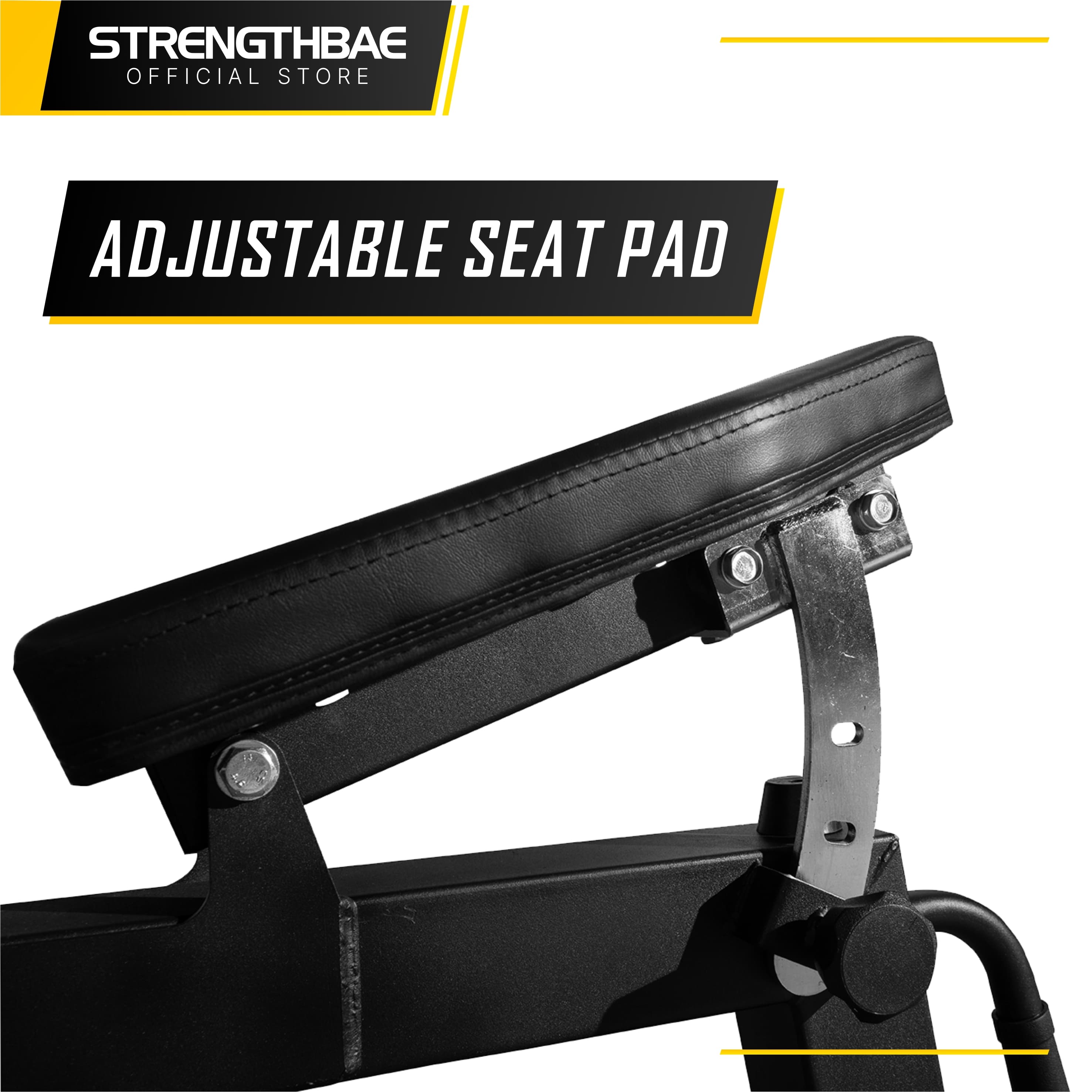 Adjustable Bench 1.0 Strengthbae | Kursi Bangku Fitness Flat Incline Bench Press