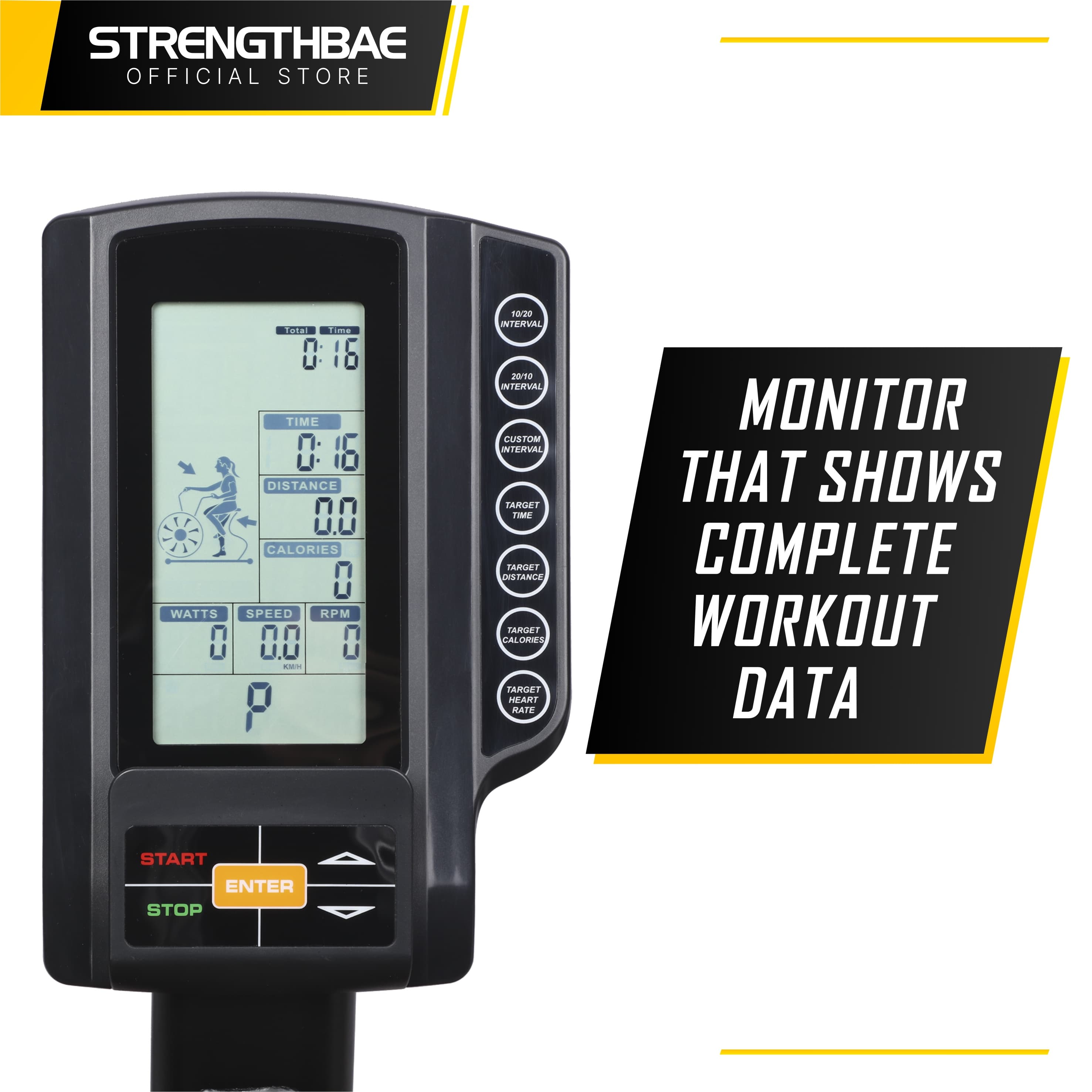 Air Bike Strengthbae – Sepeda Statis Fan Resistance untuk Full-Body Cardio