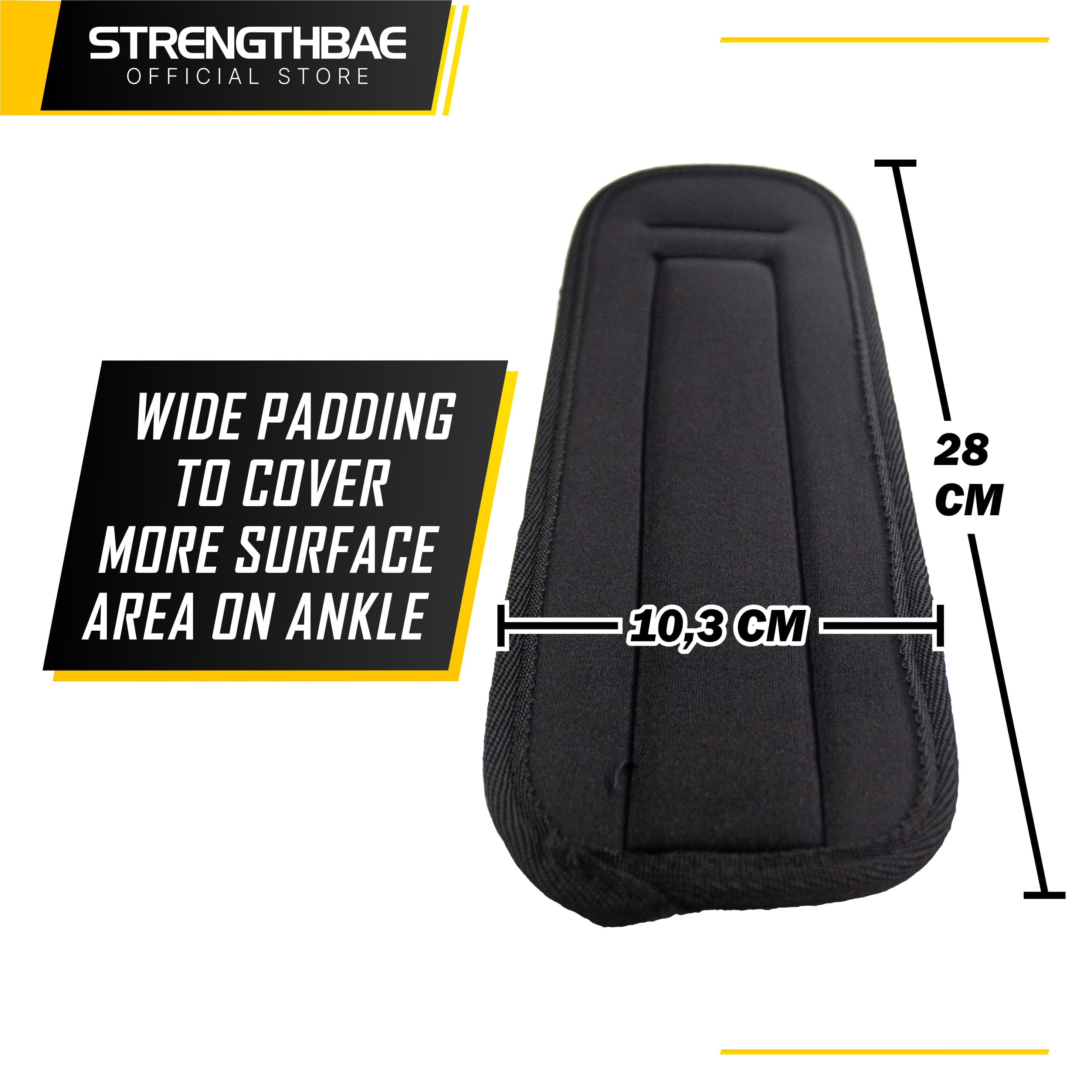 Ankle Cuff Strengthbae | Strap Cable untuk Glute dan Kaki