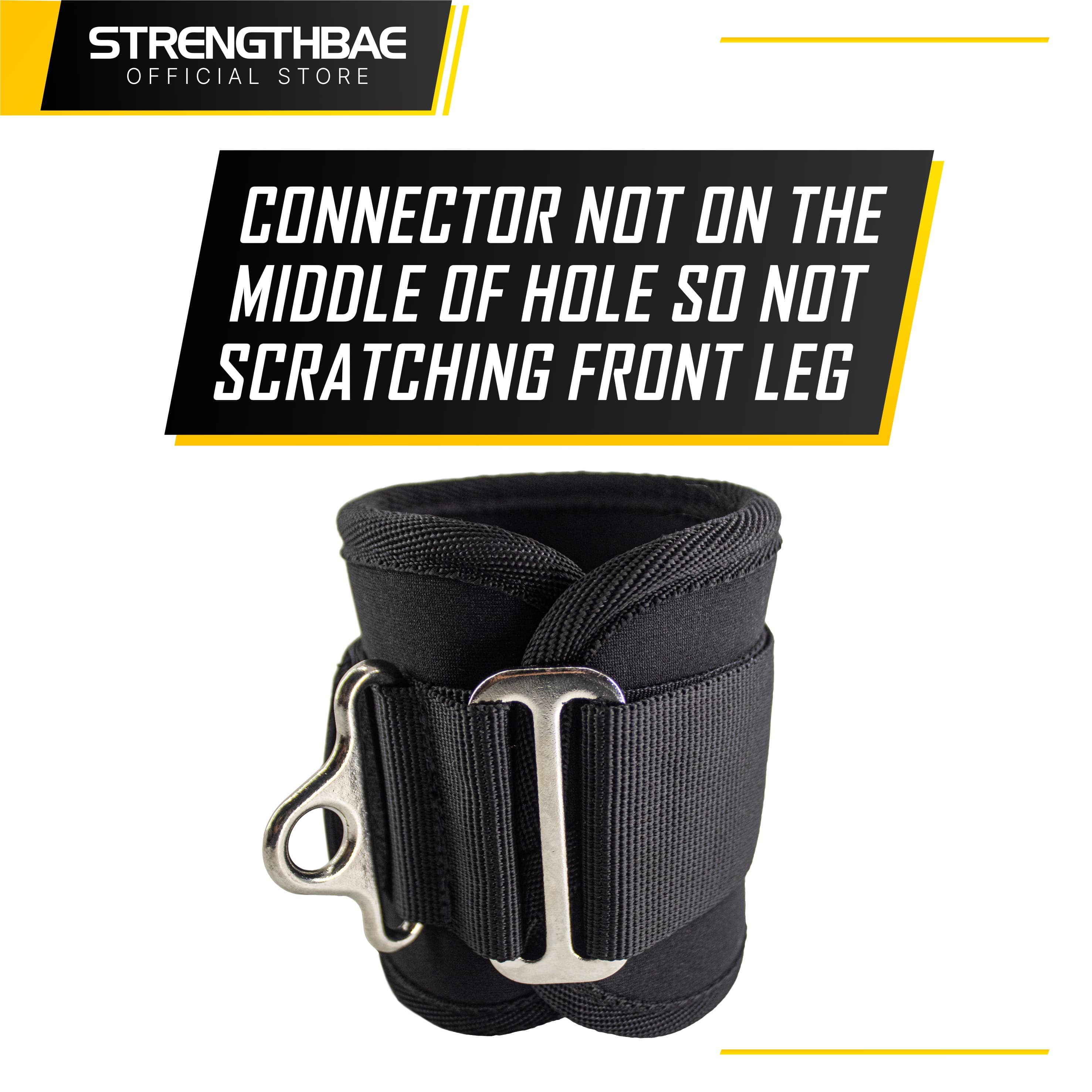 Ankle Cuff Strengthbae | Strap Cable untuk Glute dan Kaki