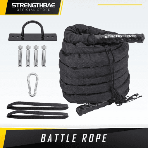 Battle Rope Strengthbae 9, 12 & 15 Meter | Polydacron Rope