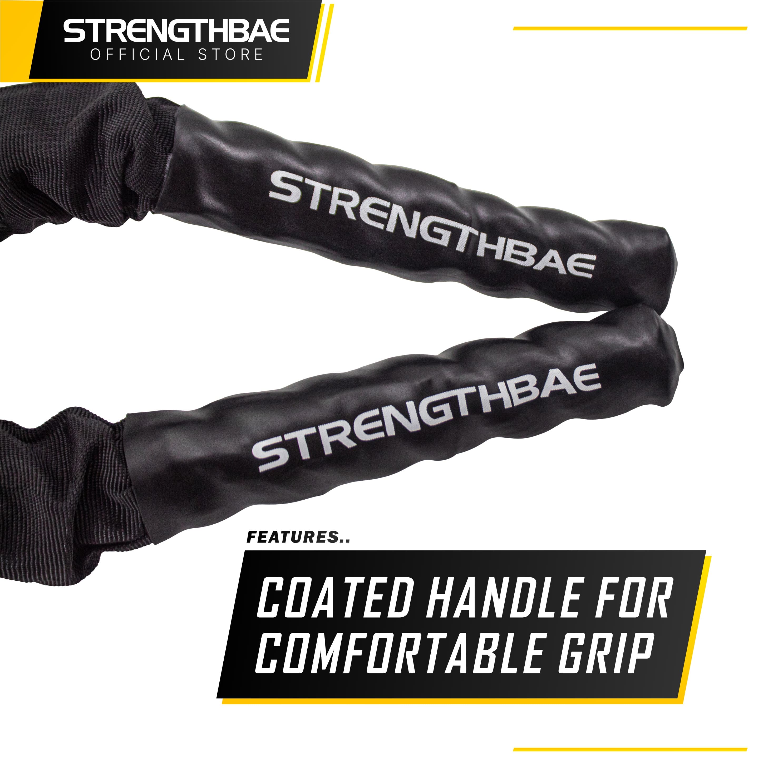Battle Rope Strengthbae 9, 12 & 15 Meter | Polydacron Rope
