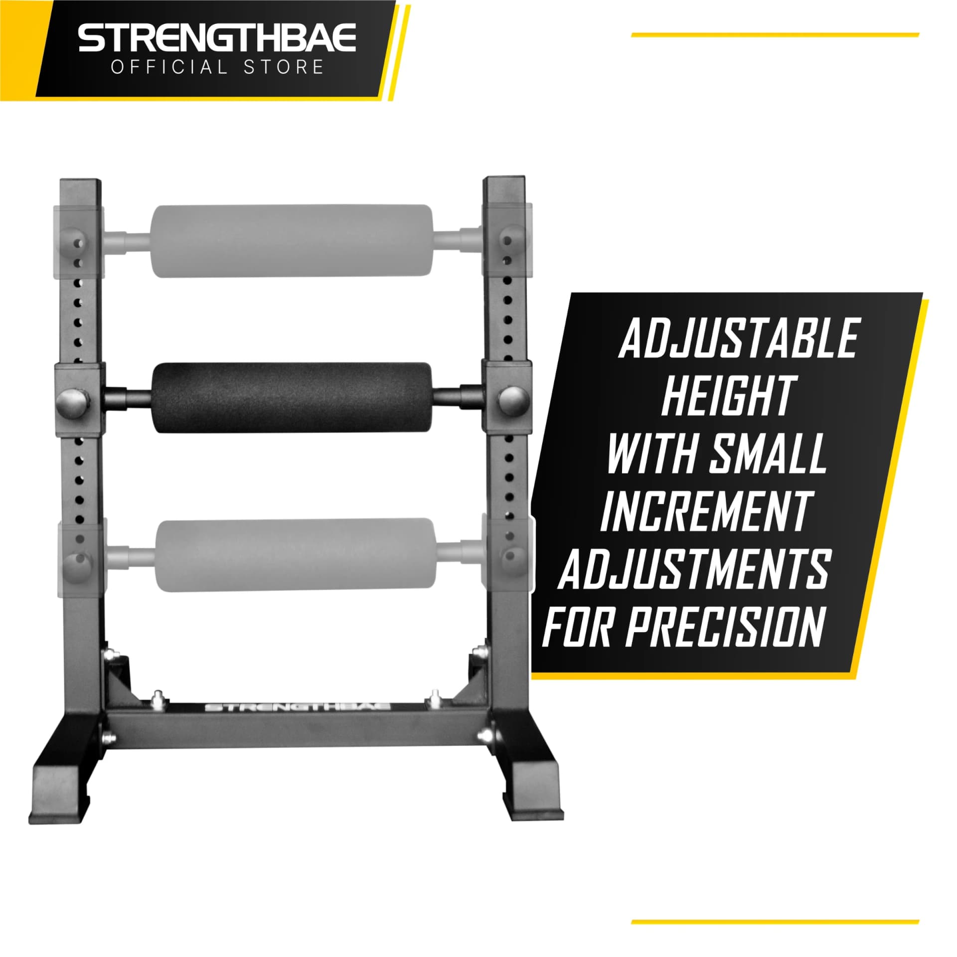 Bulgarian Split Squat Stand Strengthbae – Adjustable Single-Leg Squat Stand