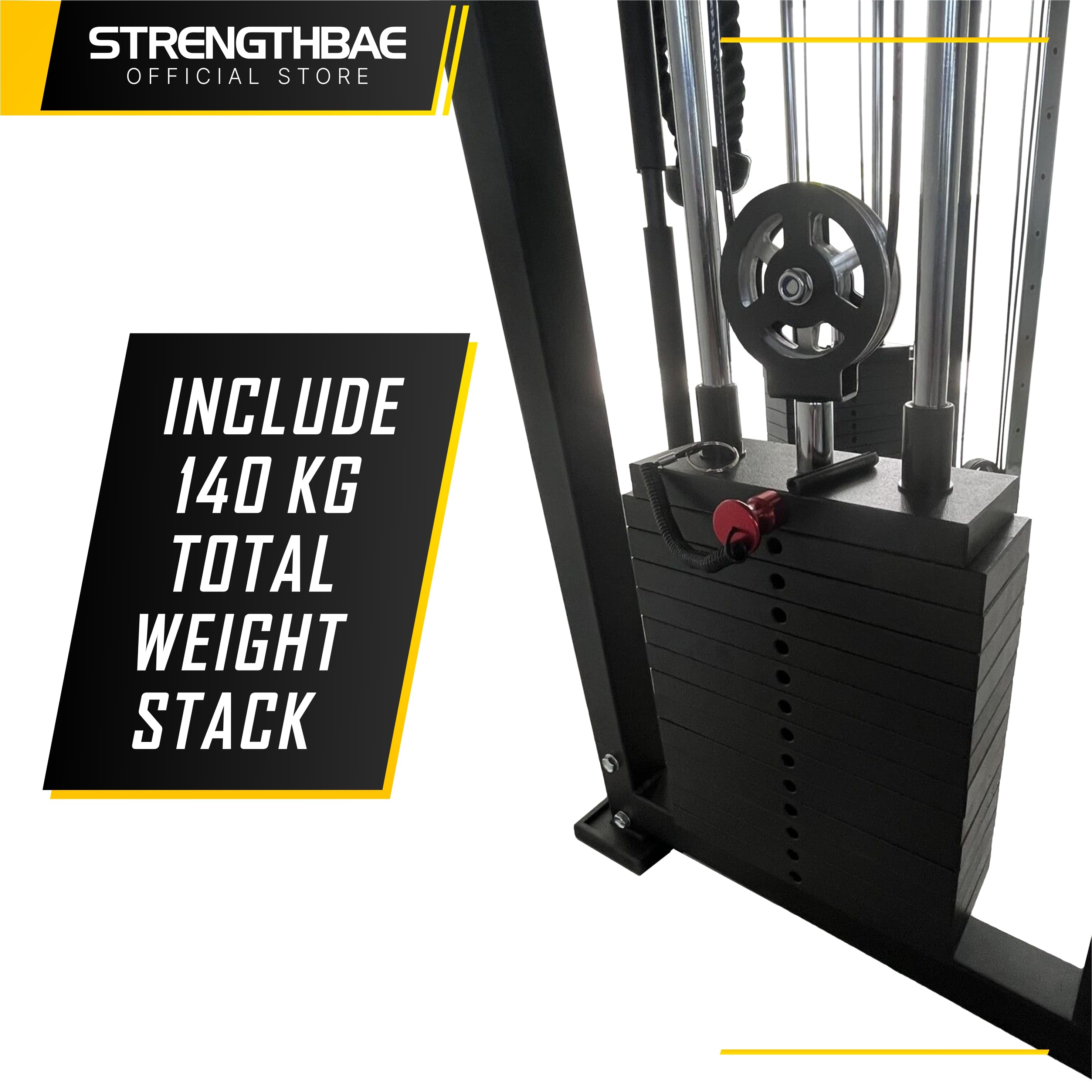 Cable Machine Strengthbae | Functional Trainer Gym