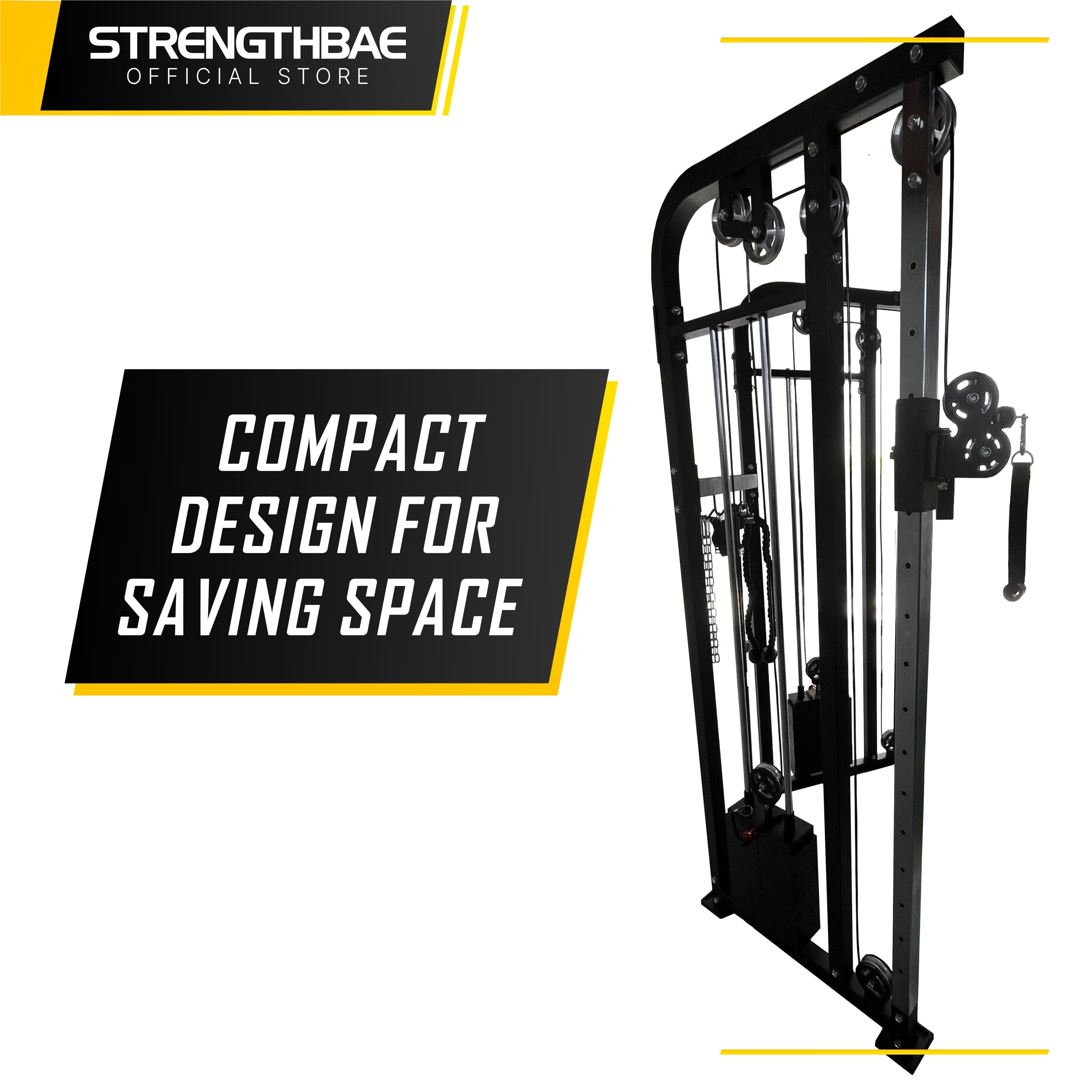 Cable Machine Strengthbae | Functional Trainer Gym