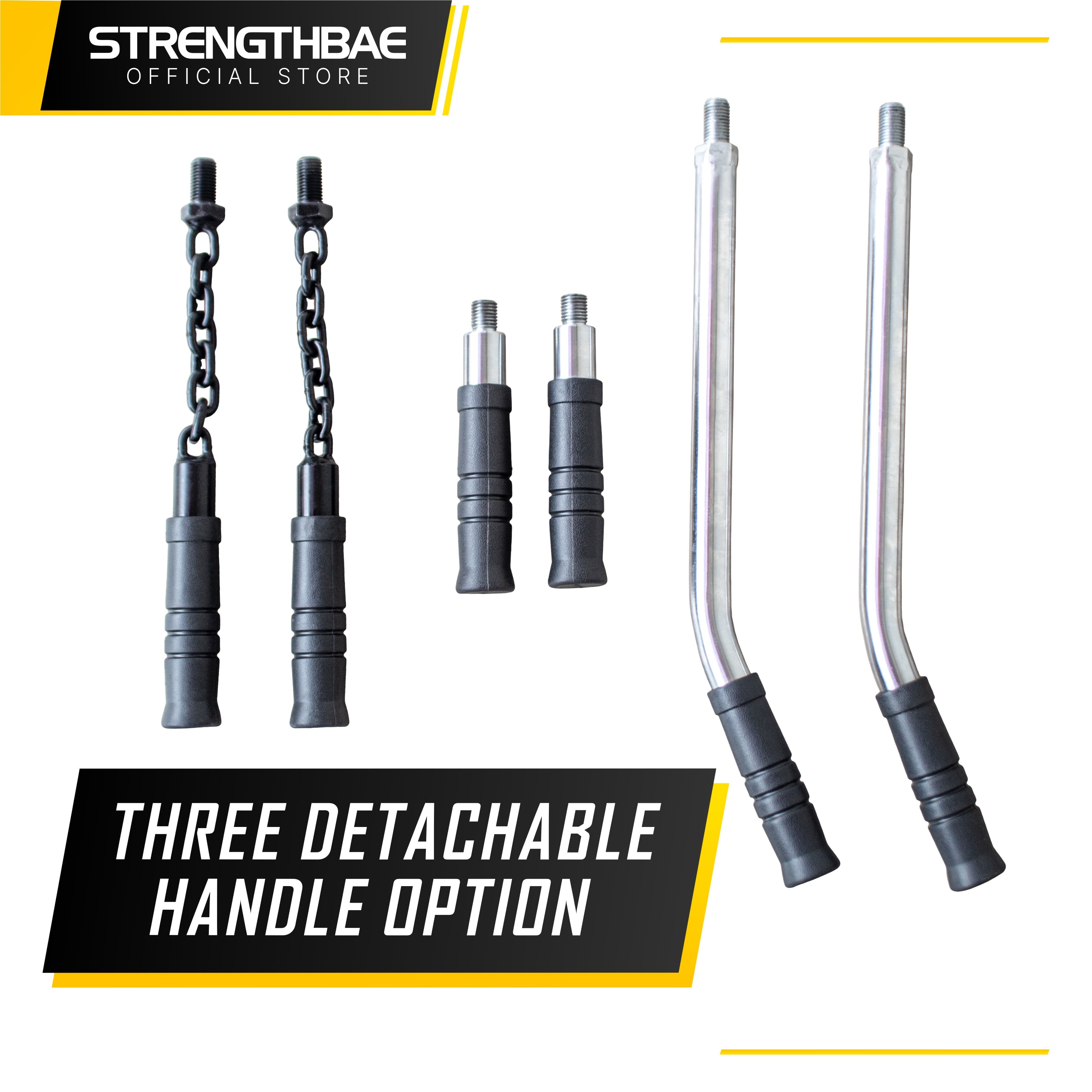 Cloud Bar Strengthbae – Safety Squat Bar dengan Padding Tebal