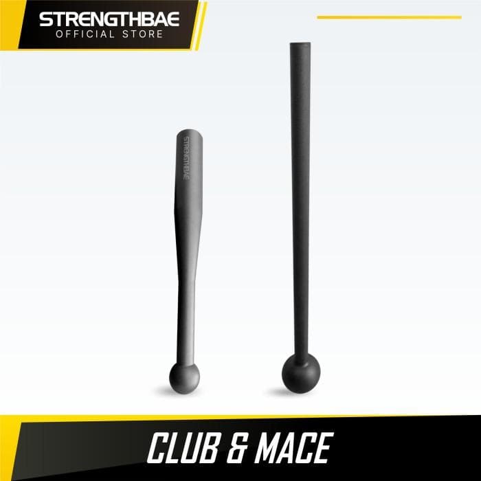 Club and Mace Strengthbae 2–20 kg – Steel Club untuk Functional Training