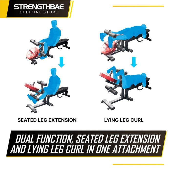 Compact Leg Extension & Leg Curl