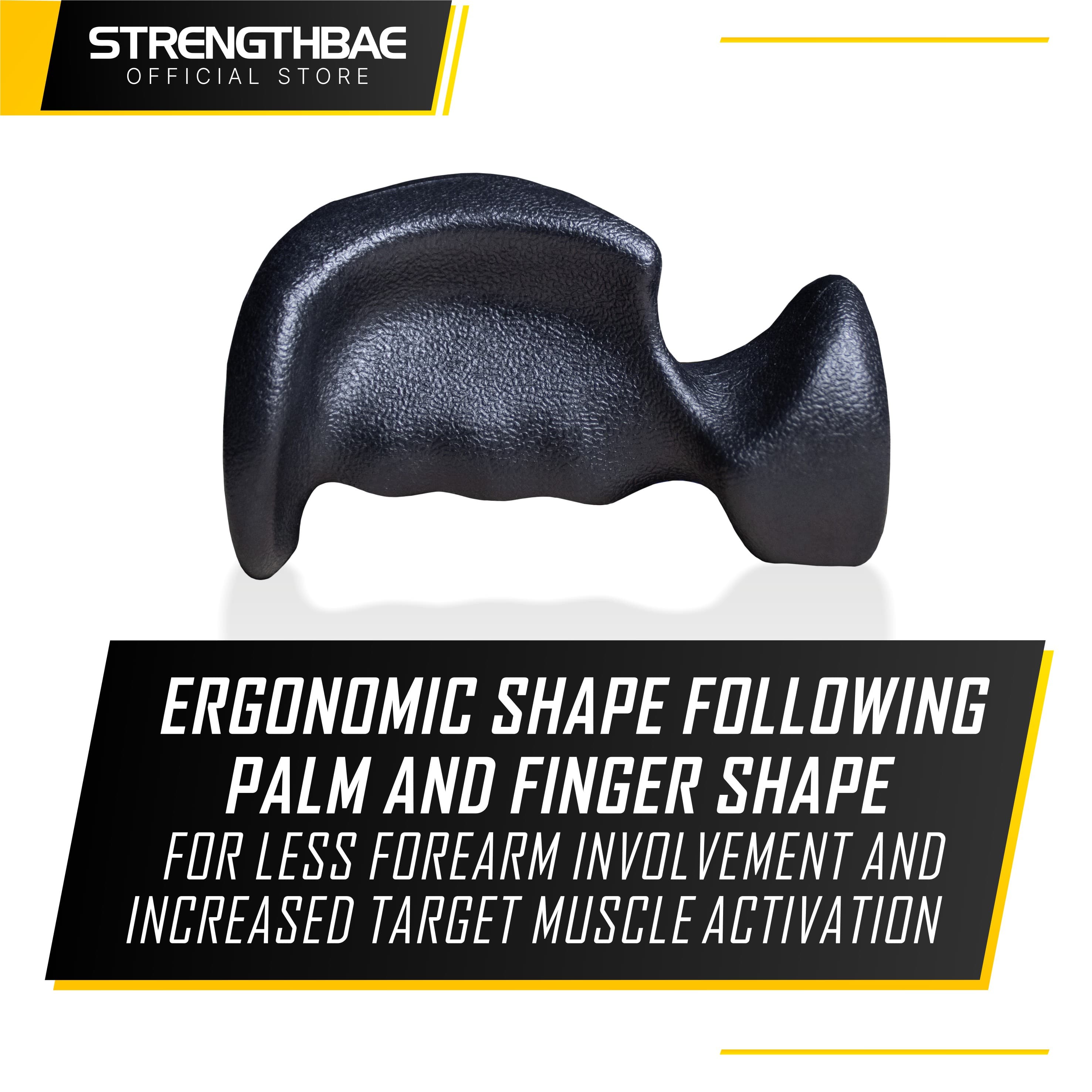 D-Handle Strengthbae – Cable Attachment Commercial Grade Sepasang