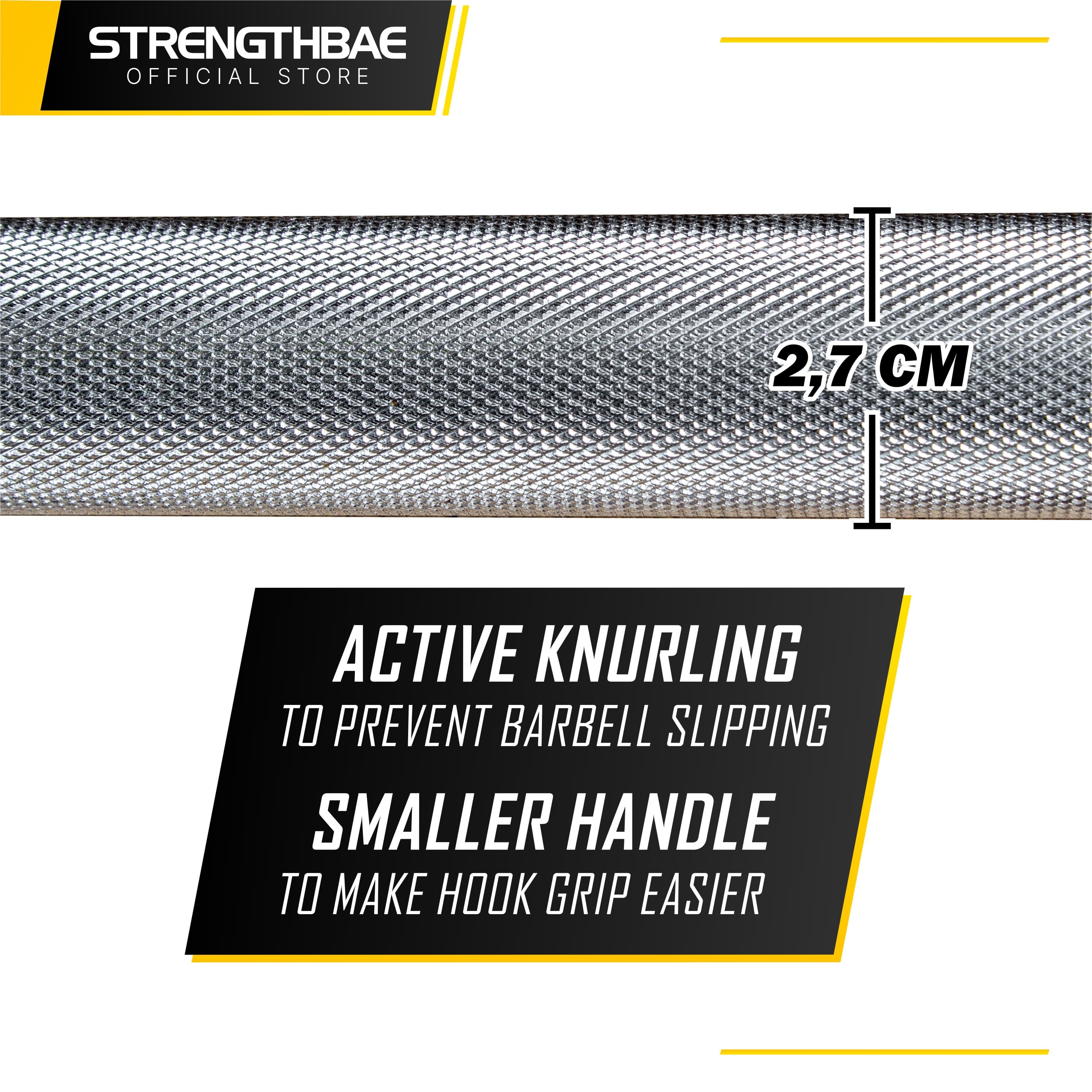 Deadlift Bar Strengthbae 2,3 m | Shaft 27 mm