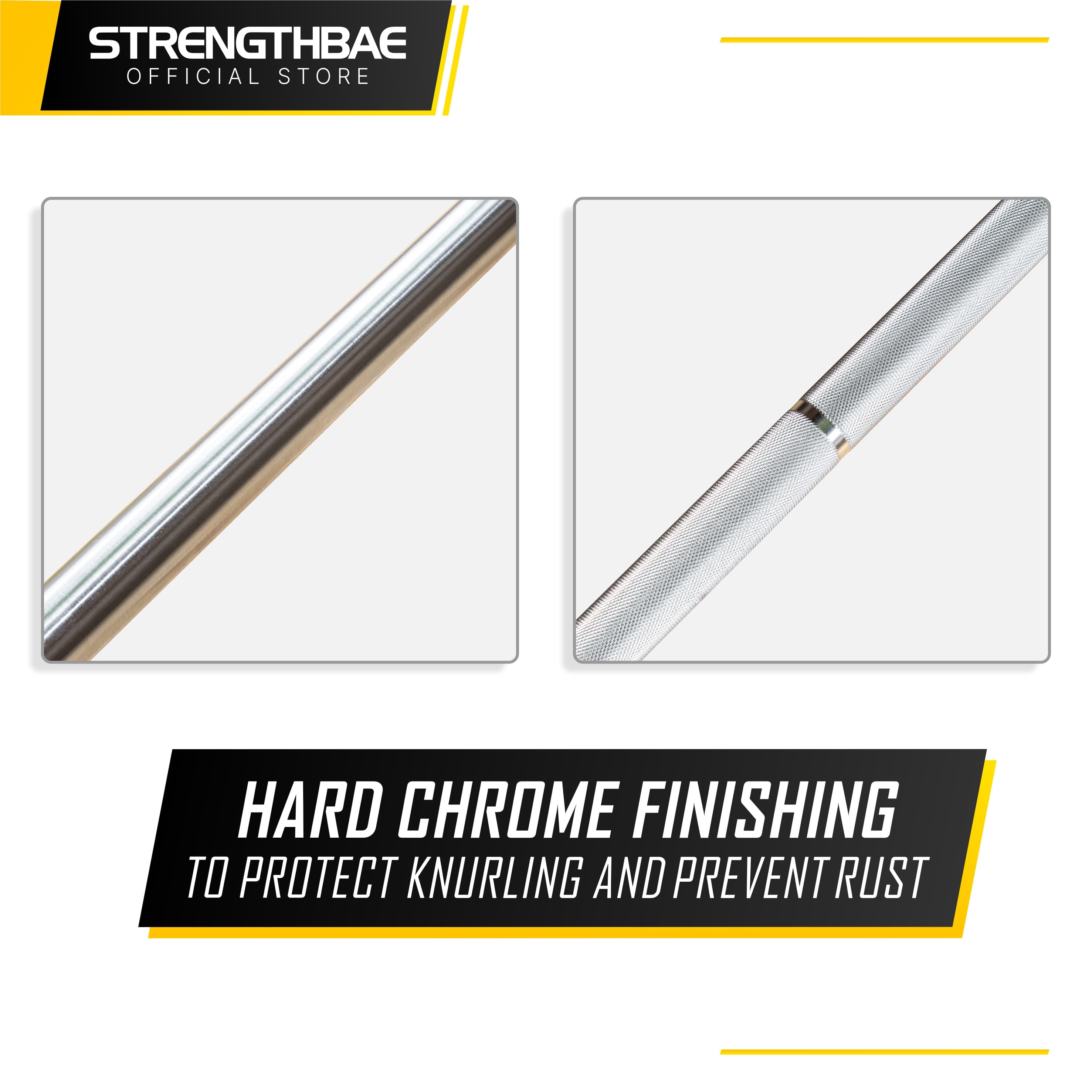 Deadlift Bar Strengthbae 2,3 m | Shaft 27 mm
