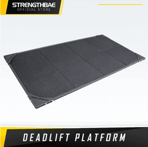 Deadlift Platform Strengthbae | Platform Full Rubber Tebal 3 cm