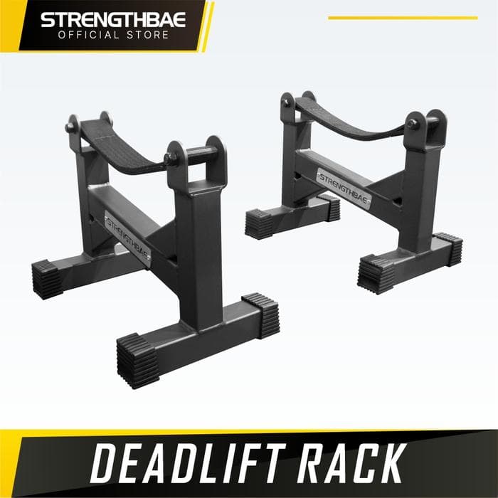 Deadlift Rack Stand Strengthbae – Penyangga Barbell Heavy-Duty