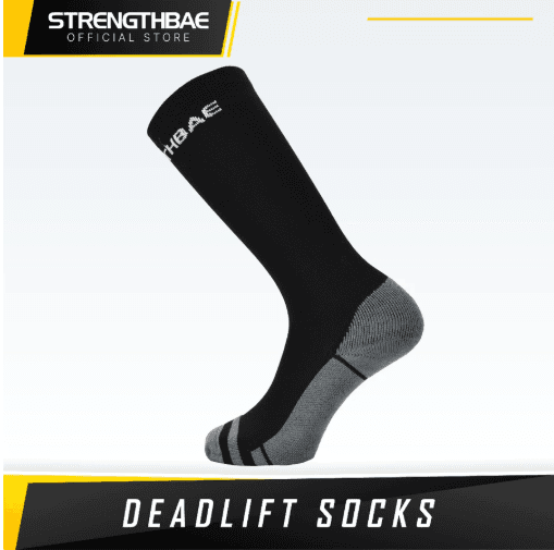 Deadlift Socks Strengthbae – Kaus Kaki Pelindung Tulang Kering