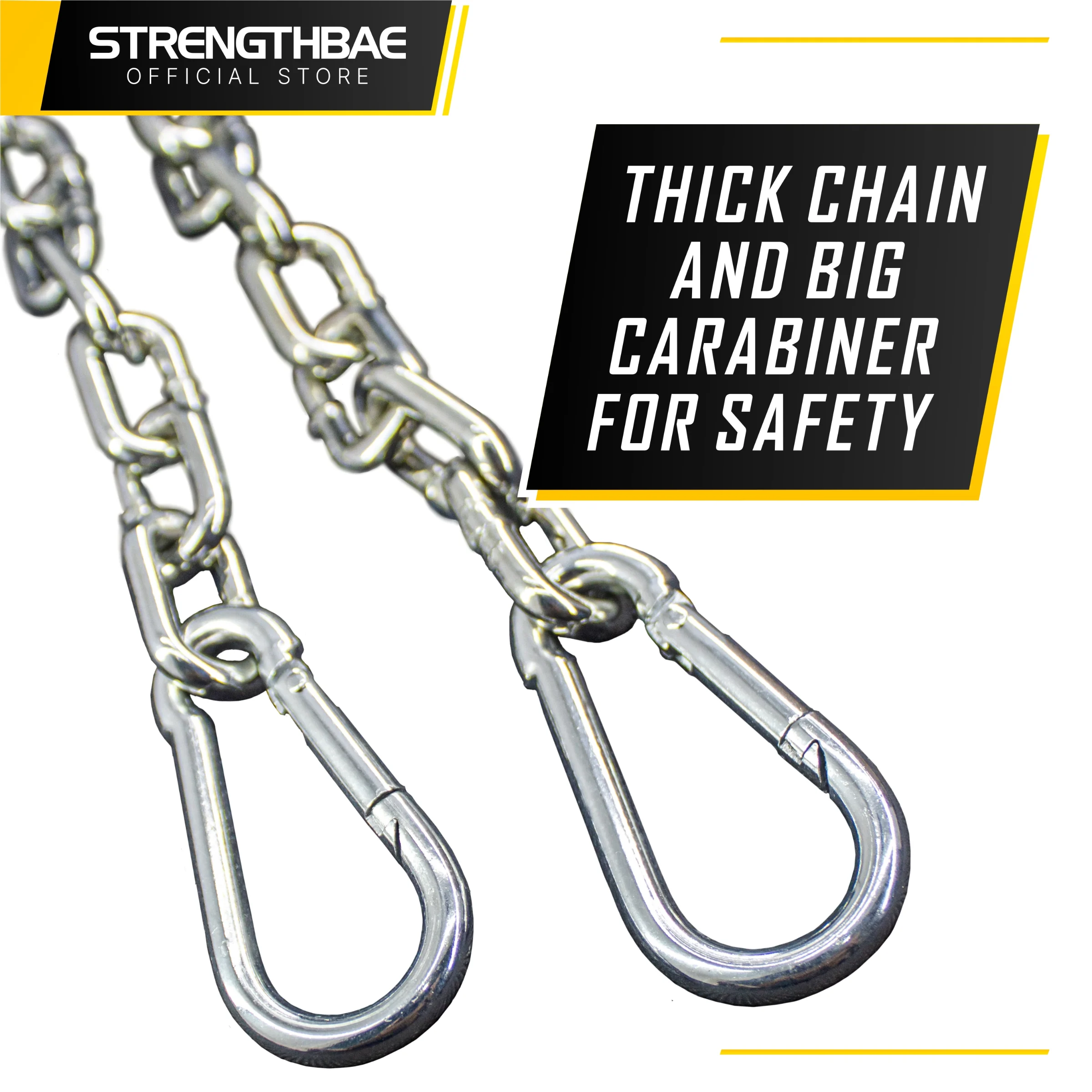 Dip Belt Heavy Duty Strengthbae – Sabuk Beban untuk Weighted Dips dan Pull-Up