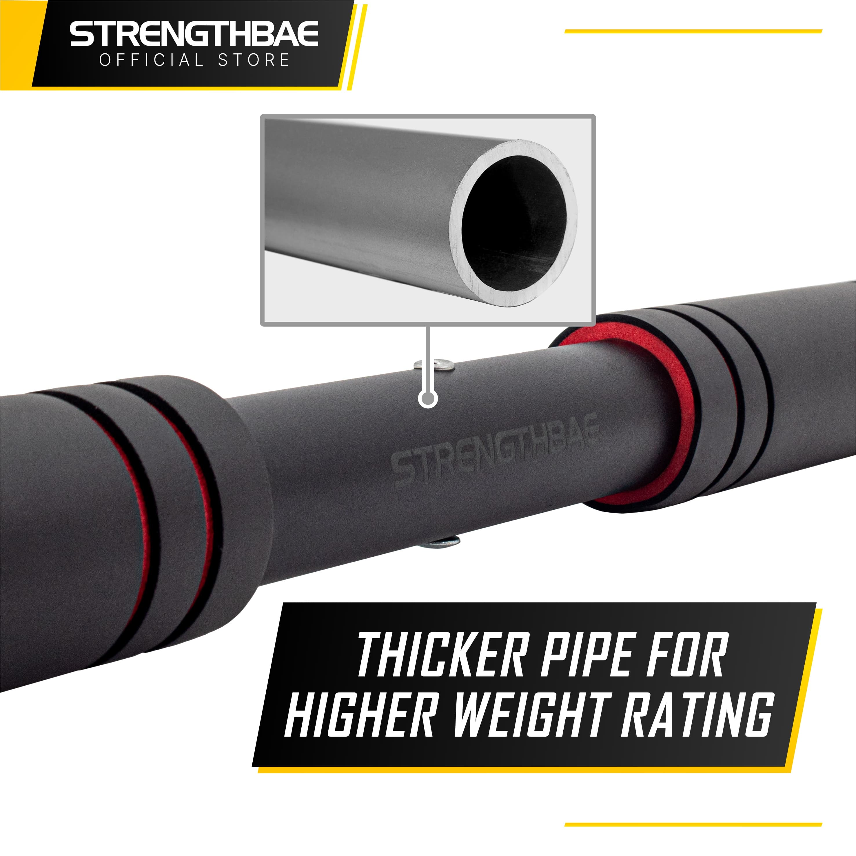 Door Pull-Up Bar Strengthbae – Pull-Up Bar Pintu Tanpa Sekrup hingga 150 kg