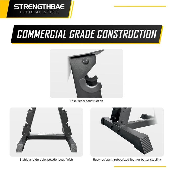 Vertical Dumbbell Storage