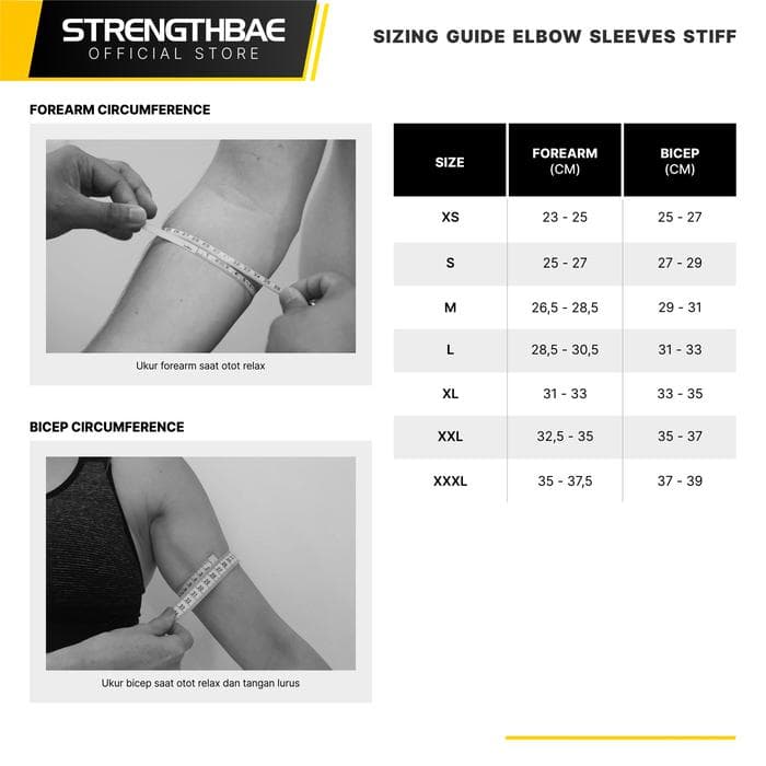 Elbow Sleeves Full Stiff