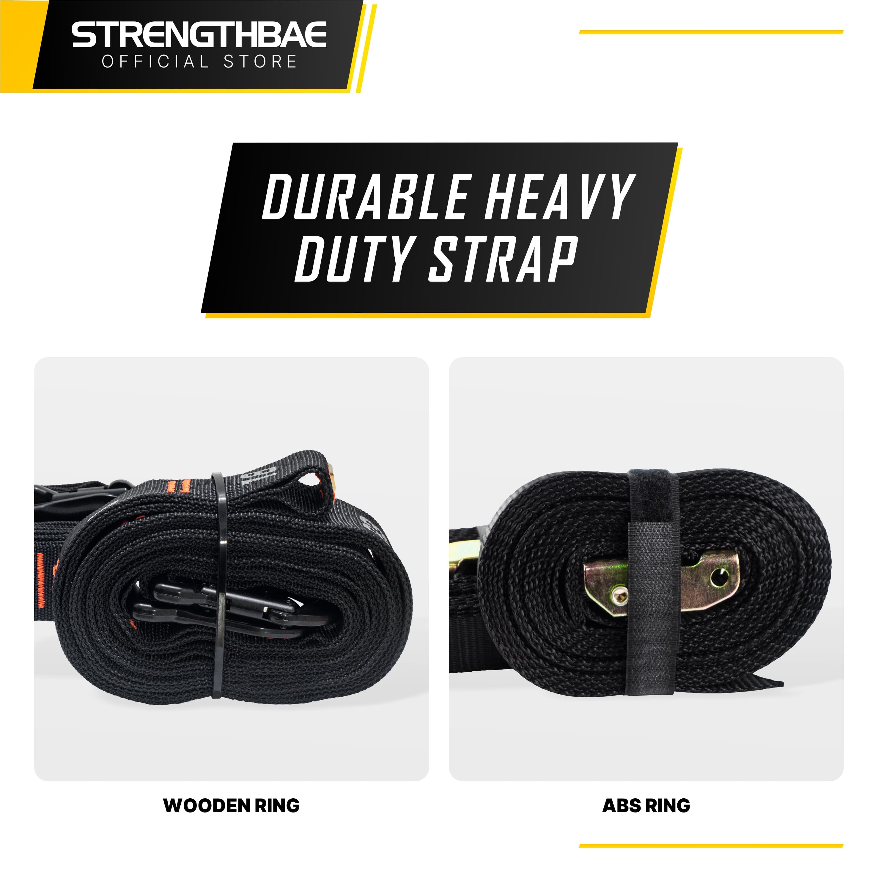 Gymnastic Ring Strengthbae – Ring Calisthenics untuk Pull-Up, Dips, dan Muscle-Up