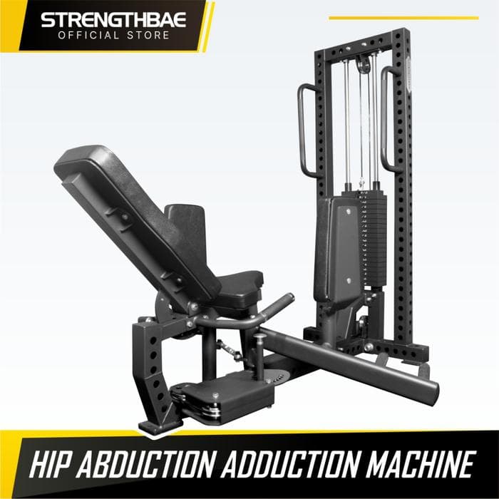 Hip Abductor Adductor Machine Selectorized Strengthbae | Mesin Paha Dalam dan Luar
