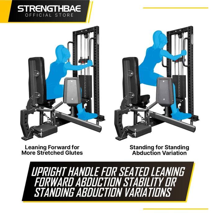 Hip Abductor Adductor Machine Selectorized