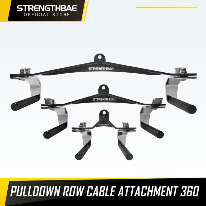 360 Pulldown Row Handle Black