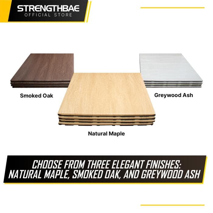 Rubber Mat Gym Flooring Wood Texture