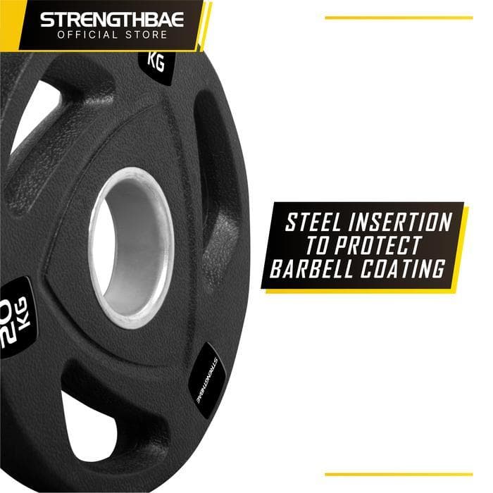 Rubber weight plate 3 cm