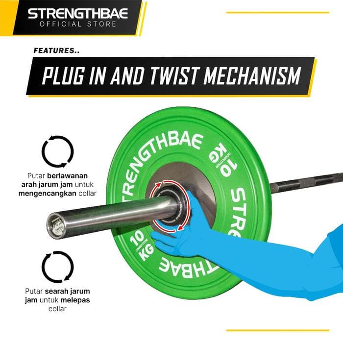 Twist Lock Barbell Collar