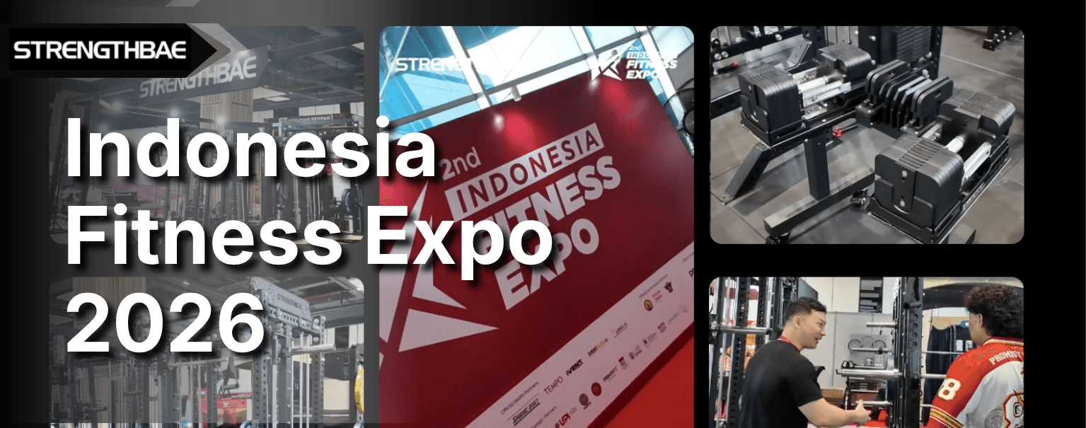 Strengthbae di Indonesia Fitness Expo 2026: Alat Home Gym untuk Olahraga di Rumah