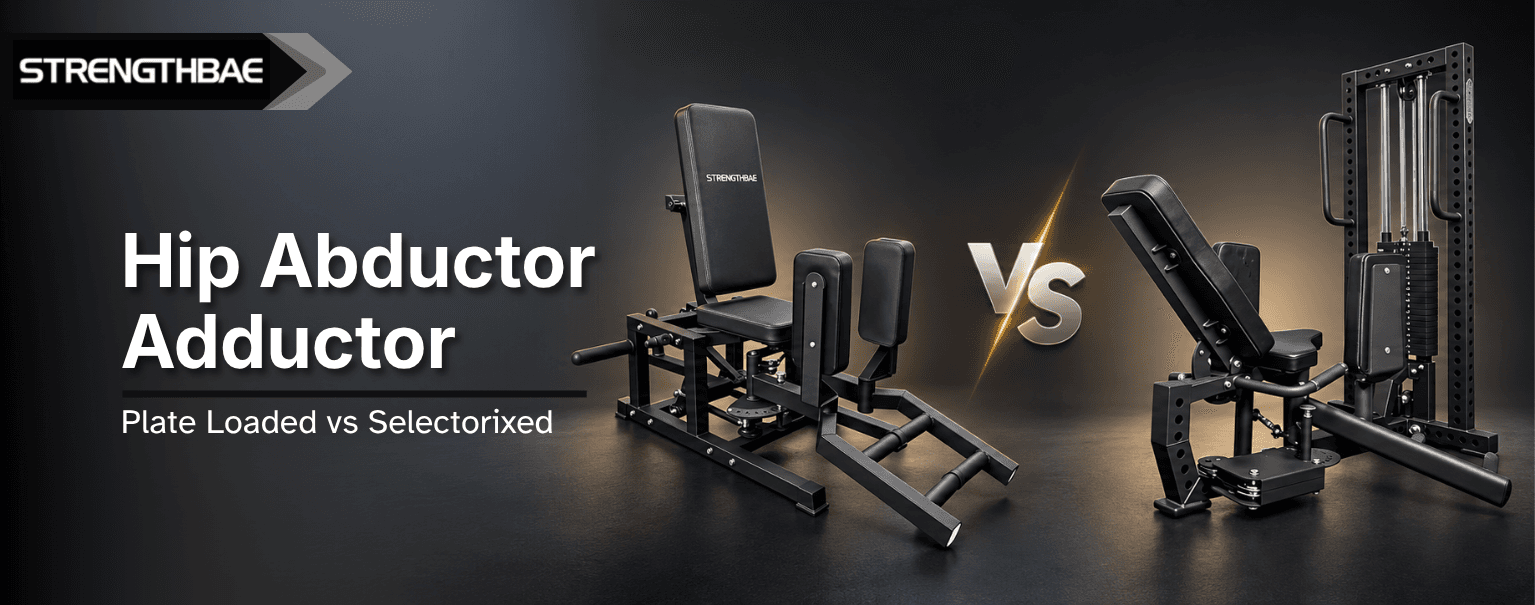 Hip Abductor Adductor Plate Loaded vs Selectorized Comparison