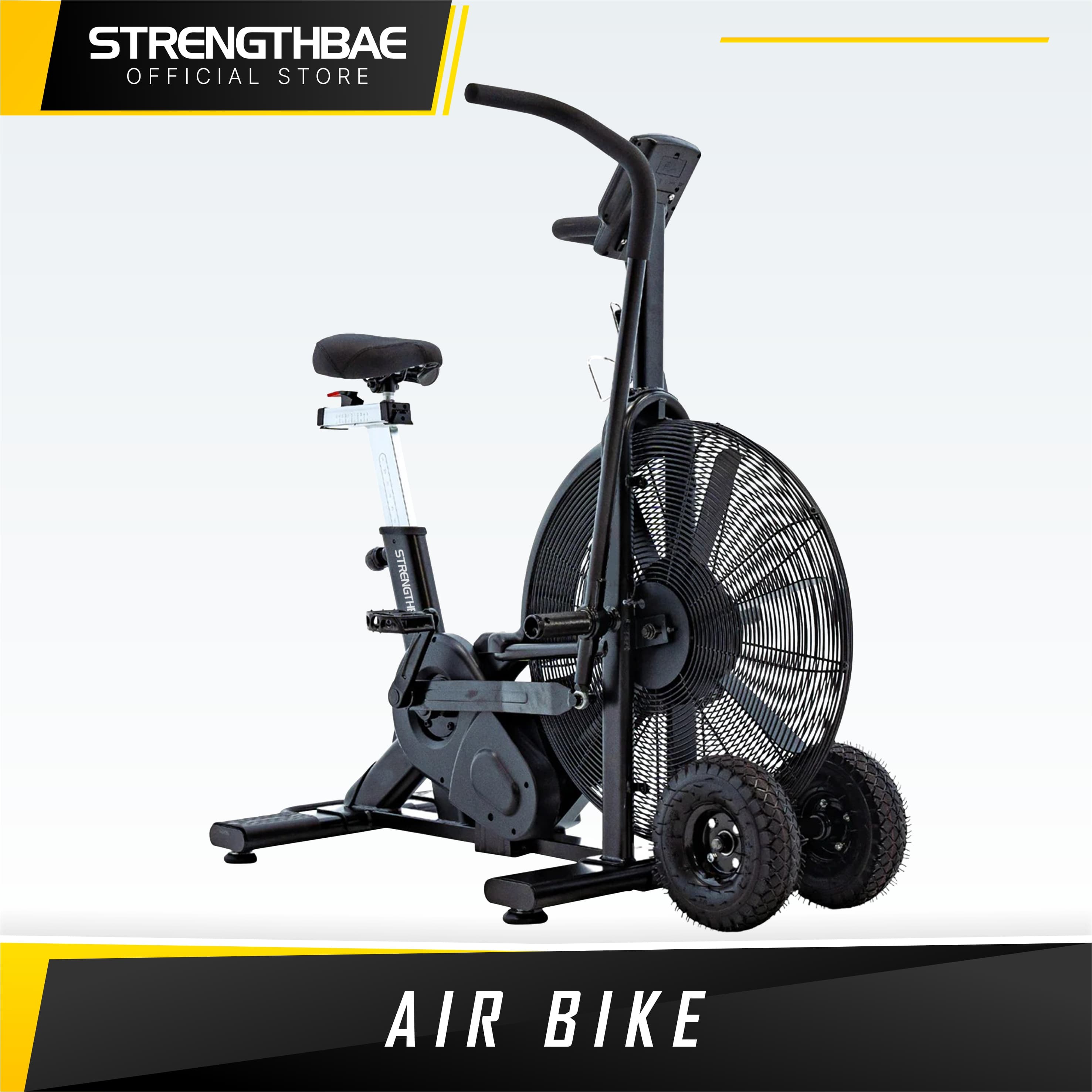 Air Bike Strengthbae – Sepeda Statis Fan Resistance untuk Full-Body Cardio