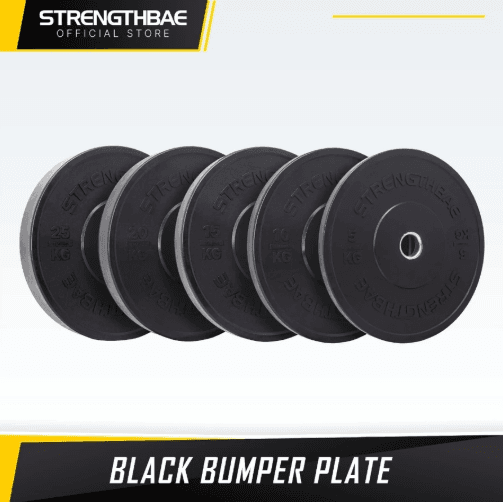 Black Bumper Plate