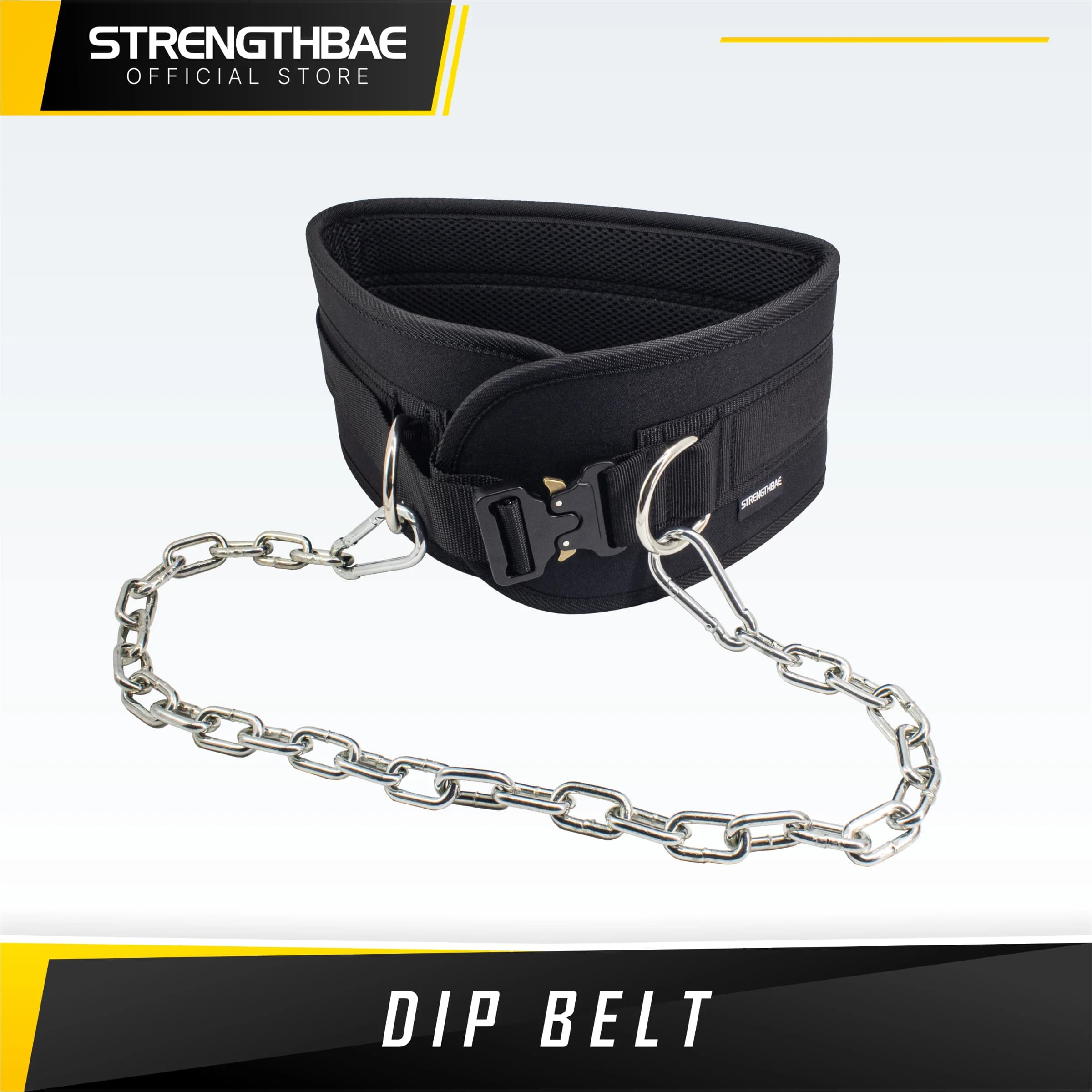 Dip Belt Heavy Duty Strengthbae – Sabuk Beban untuk Weighted Dips dan Pull-Up