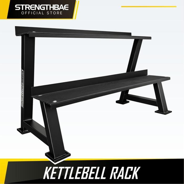 Kettlebell Rack Strengthbae – Rak Penyimpanan Kettlebell untuk Gym
