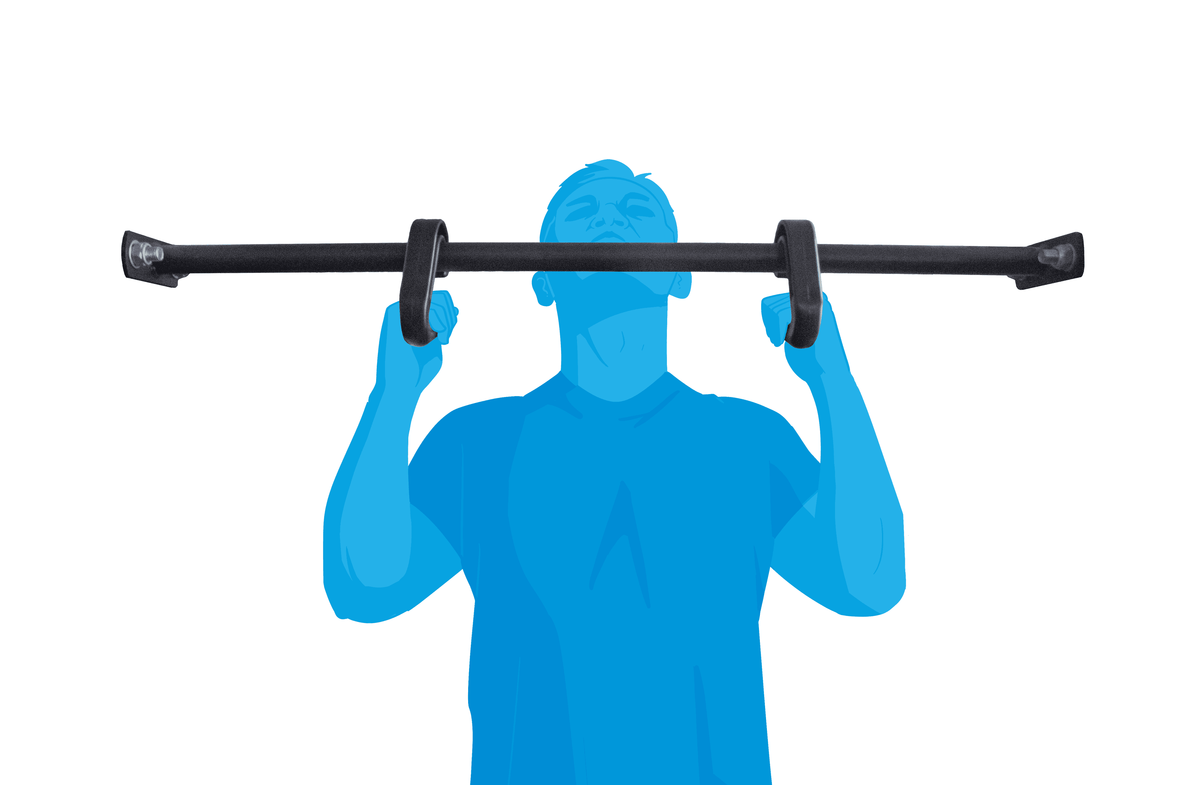 Suitable for Pull-Up Bar, Barbell, or Straight Handles