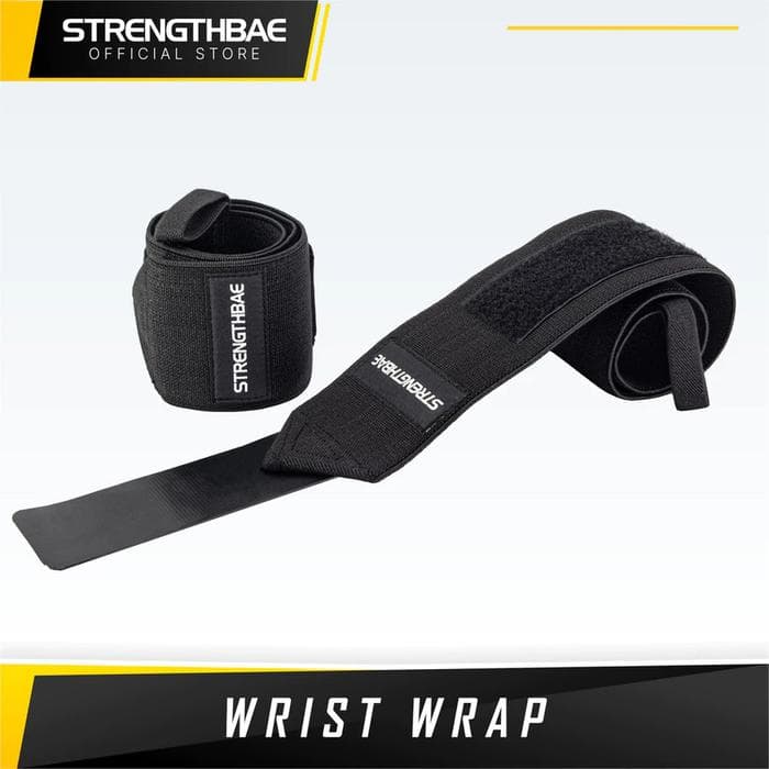 Wrist Wrap Strengthbae – Penyangga Pergelangan Tangan Stiff dan Flexible